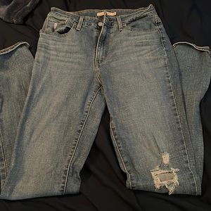 721 high rise skinny size 29 Levi’s jeans